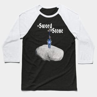 The Sword In The Stone - Thunderfury - WoW Classic - White Writing Baseball T-Shirt